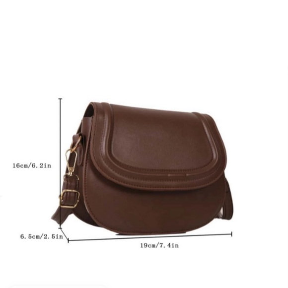 Mini Minimalist Flap Saddle Bag - Picture 2 of 2